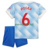 Maillot de Supporter Manchester United Pogba 6 Extérieur 2021-22 Pour Enfant